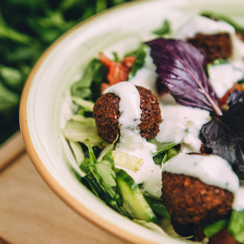 Homemade Falafel