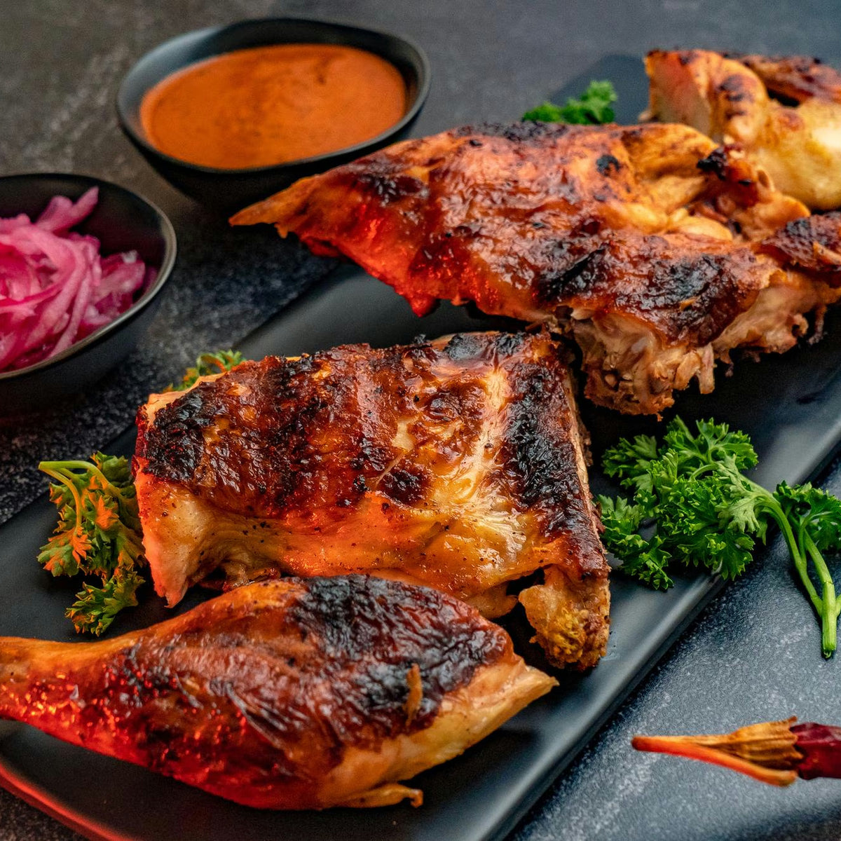 Tandoori Chicken (met bot / zonder bot)