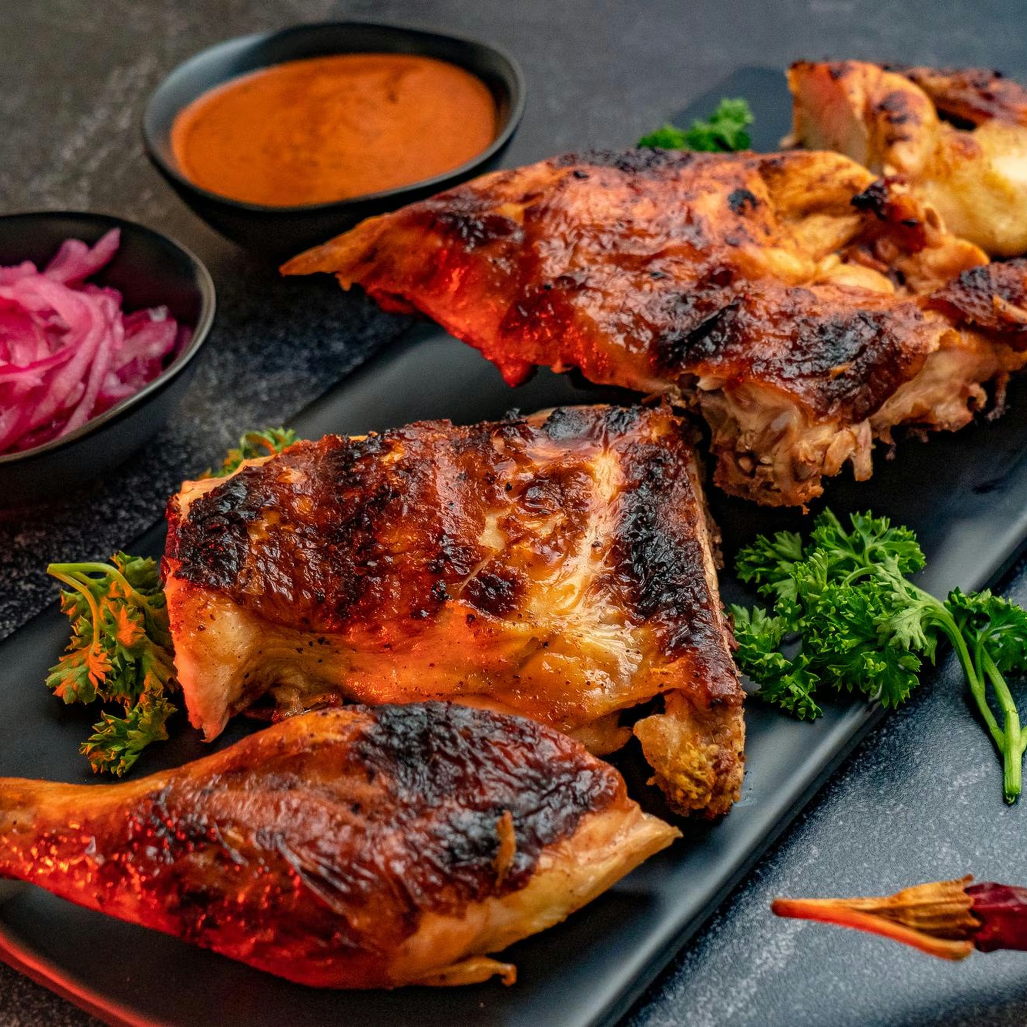 Tandoori Chicken (met bot / zonder bot)